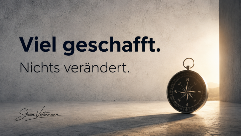 Viel geschafft. Nichts verändert.