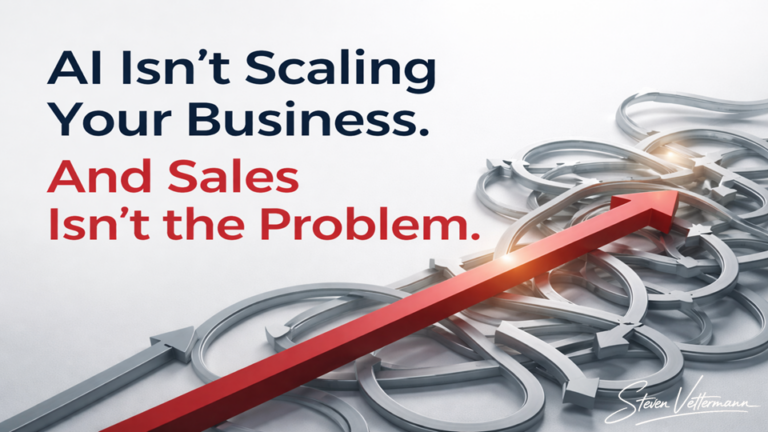 AI isn’t scaling your business